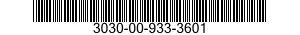 3030-00-933-3601 BELTS,V,MATCHED SET 3030009333601 009333601