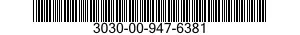 3030-00-947-6381 BELTS,V,MATCHED SET 3030009476381 009476381