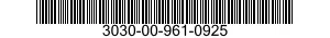 3030-00-961-0925 BELT,FLAT 3030009610925 009610925