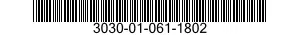 3030-01-061-1802  3030010611802 010611802