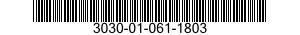 3030-01-061-1803  3030010611803 010611803