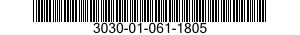 3030-01-061-1805  3030010611805 010611805