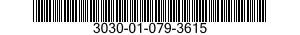 3030-01-079-3615 BELT,DRIVE,ROUND SO 3030010793615 010793615