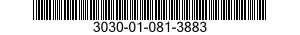 3030-01-081-3883 BELT,POSITIVE DRIVE 3030010813883 010813883