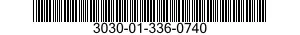 3030-01-336-0740 BELT,V 3030013360740 013360740