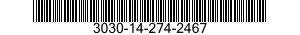 3030-14-274-2467 BELT,V 3030142742467 142742467