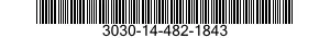 3030-14-482-1843 BELTS,V,MATCHED SET 3030144821843 144821843