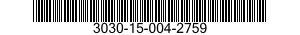 3030-15-004-2759 BELT,V 3030150042759 150042759