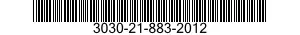 3030-21-883-2012 BELT,FLAT 3030218832012 218832012