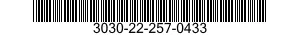 3030-22-257-0433 BELT,V 3030222570433 222570433