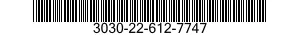 3030-22-612-7747 BELT,POSITIVE DRIVE 3030226127747 226127747