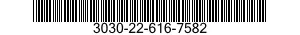 3030-22-616-7582 BELT,V 3030226167582 226167582