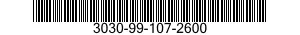 3030-99-107-2600  3030991072600 991072600