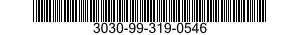 3030-99-319-0546 BELT,POSITIVE DRIVE 3030993190546 993190546