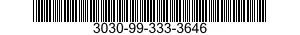 3030-99-333-3646 BELT,V 3030993333646 993333646