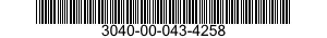 3040-00-043-4258  3040000434258 000434258