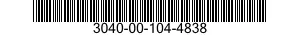 3040-00-104-4838 CLAMP,HUB 3040001044838 001044838