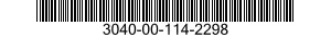 3040-00-114-2298 BRAKE DRUM 3040001142298 001142298