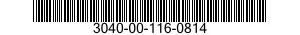 3040-00-116-0814  3040001160814 001160814