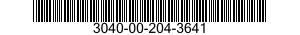 3040-00-204-3641 CONTROL ASSEMBLY,PUSH-PULL 3040002043641 002043641