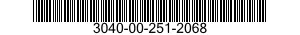 3040-00-251-2068  3040002512068 002512068