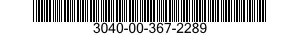 3040-00-367-2289  3040003672289 003672289