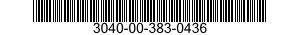 3040-00-383-0436  3040003830436 003830436