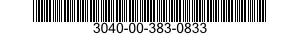 3040-00-383-0833  3040003830833 003830833