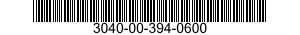 3040-00-394-0600  3040003940600 003940600