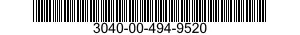 3040-00-494-9520 ROD,PISTON,LINEAR ACTUATING CYLINDER 3040004949520 004949520