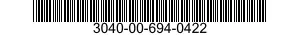 3040-00-694-0422  3040006940422 006940422