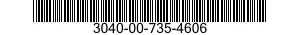 3040-00-735-4606 SHAFT,POINTER 3040007354606 007354606