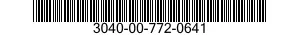 3040-00-772-0641  3040007720641 007720641