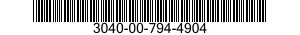 3040-00-794-4904 GEARSHAFT,SPUR 3040007944904 007944904