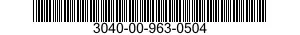 3040-00-963-0504  3040009630504 009630504