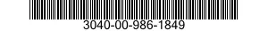 3040-00-986-1849  3040009861849 009861849
