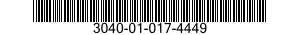 3040-01-017-4449 CONTROL ASSEMBLY,PUSH-PULL 3040010174449 010174449