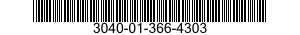 3040-01-366-4303 CONNECTOR ASSEMBLY,ELECTRICAL-FLUID PRESSURE 3040013664303 013664303
