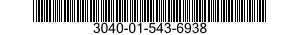 3040-01-543-6938 CYLINDER,ACTUATING,LINEAR 3040015436938 015436938