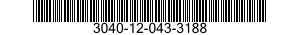 3040-12-043-3188  3040120433188 120433188