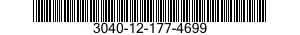 3040-12-177-4699 SHAFT,SHOULDERED 3040121774699 121774699