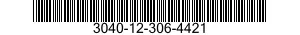 3040-12-306-4421 BRACKET,EYE,NONROTATING SHAFT 3040123064421 123064421