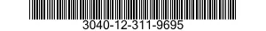 3040-12-311-9695 AXLE,STRAIGHT 3040123119695 123119695