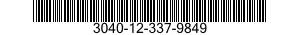 3040-12-337-9849 SHAFT,SHOULDERED 3040123379849 123379849