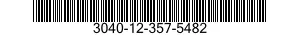 3040-12-357-5482 GEARSHAFT,WORM WHEEL 3040123575482 123575482