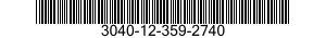 3040-12-359-2740 CONTROL ASSEMBLY,PUSH-PULL 3040123592740 123592740