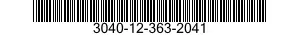 3040-12-363-2041 CONTROL ASSEMBLY,PUSH-PULL 3040123632041 123632041