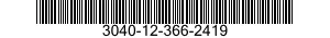 3040-12-366-2419 RING,PISTON 3040123662419 123662419