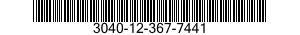 3040-12-367-7441 RING,ROD,PISTON 3040123677441 123677441