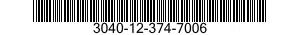 3040-12-374-7006 PARTS KIT, SLACK, B 3040123747006 123747006